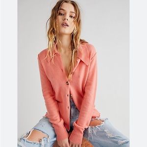 New Free people Paloma cashmere cardi size M